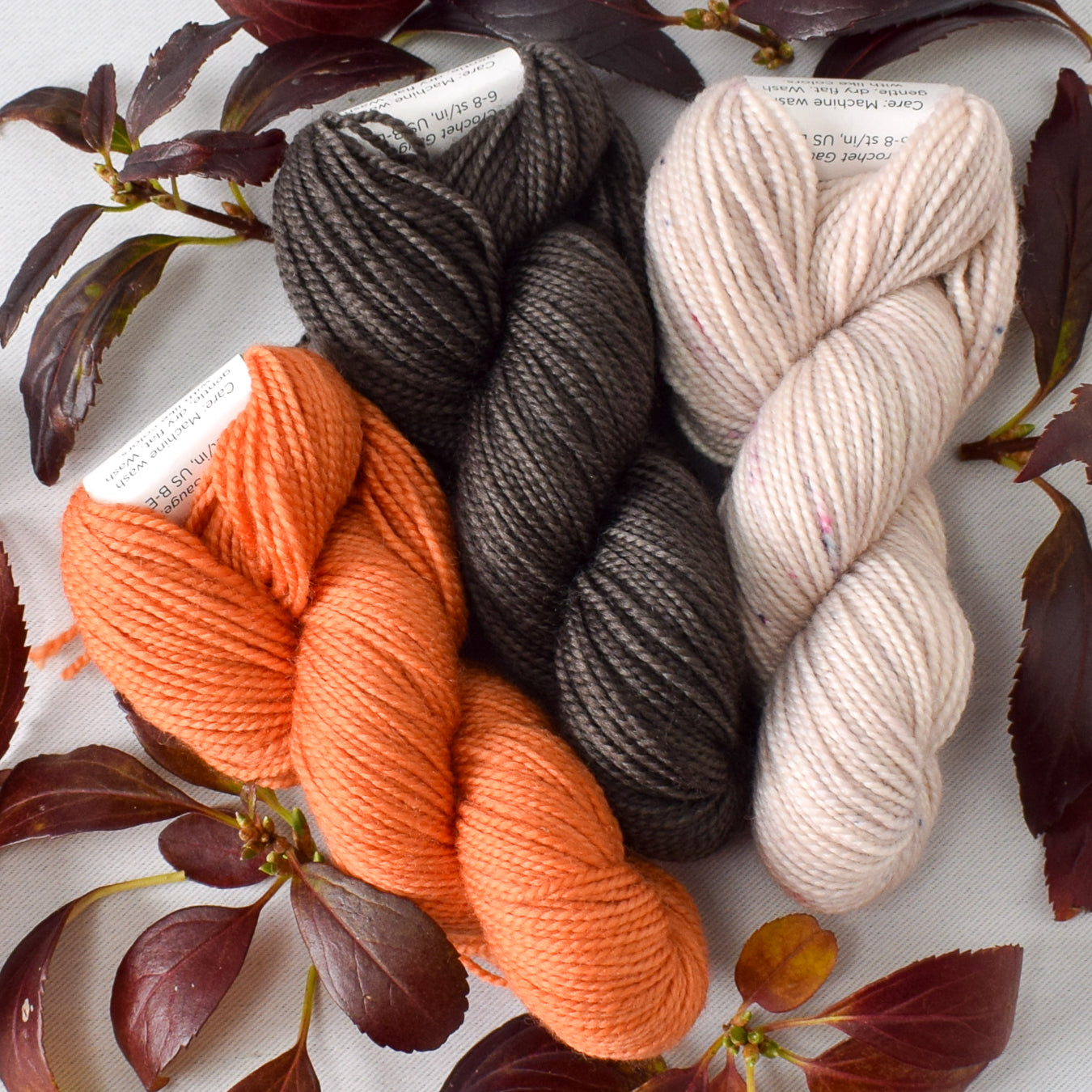 Gnumpkin and Gnettle Set: Torchbearer, Walnut, and Pink Passion - Miss Babs Toe Trio