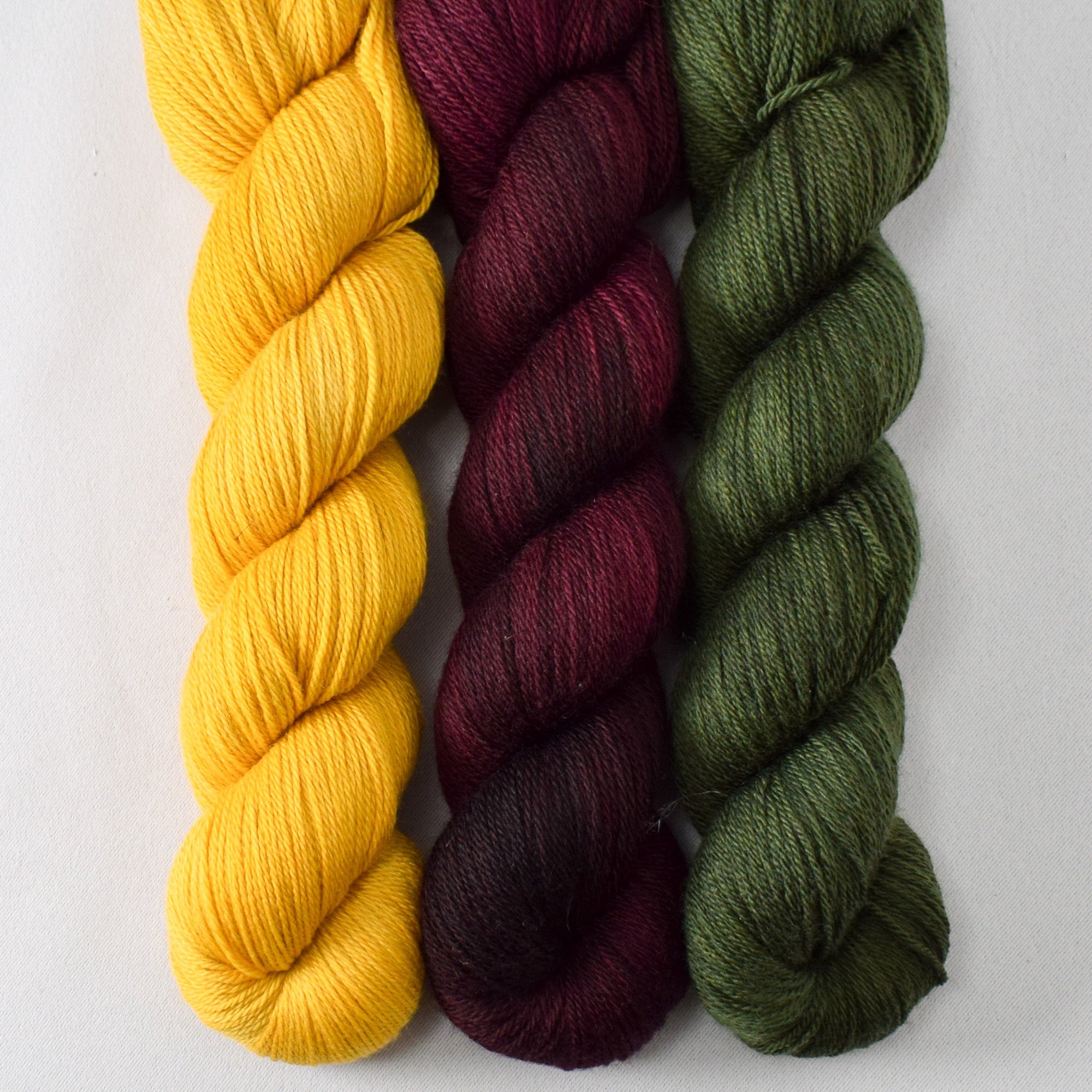 Goldenrod, Livid, and Nori - Miss Babs Caroline Trio