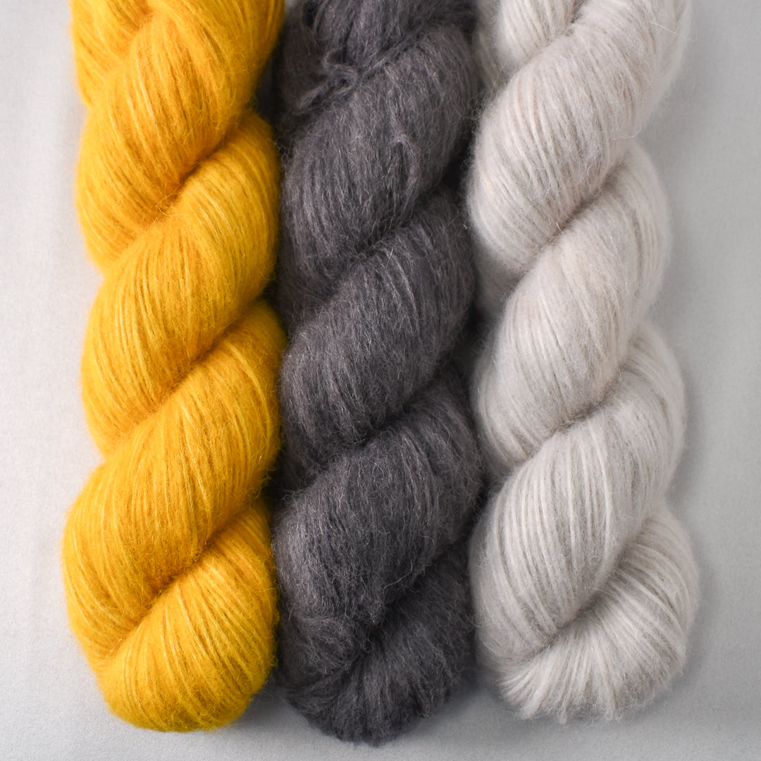 Goldenrod, Pitch, and White Peppercorn - Miss Babs Billow Trio