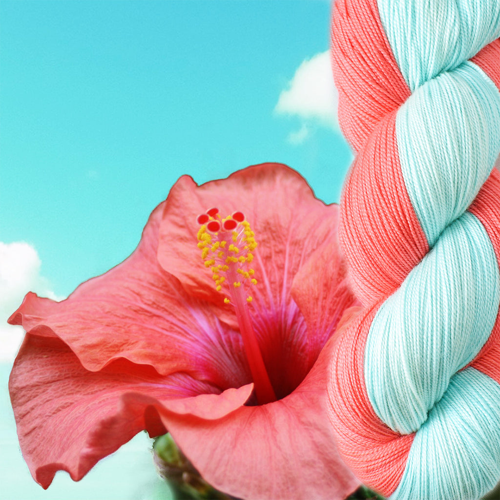 Lani and Salmon Hibiscus - Avon Duo