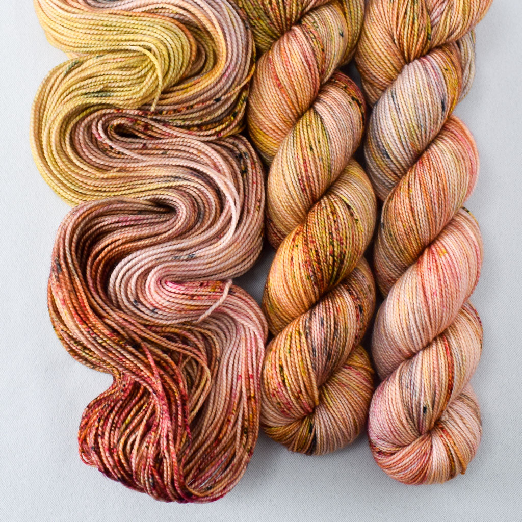 Heirloom Pumpkins - Miss Babs Yummy 2-Ply superwash Merino wool yarn