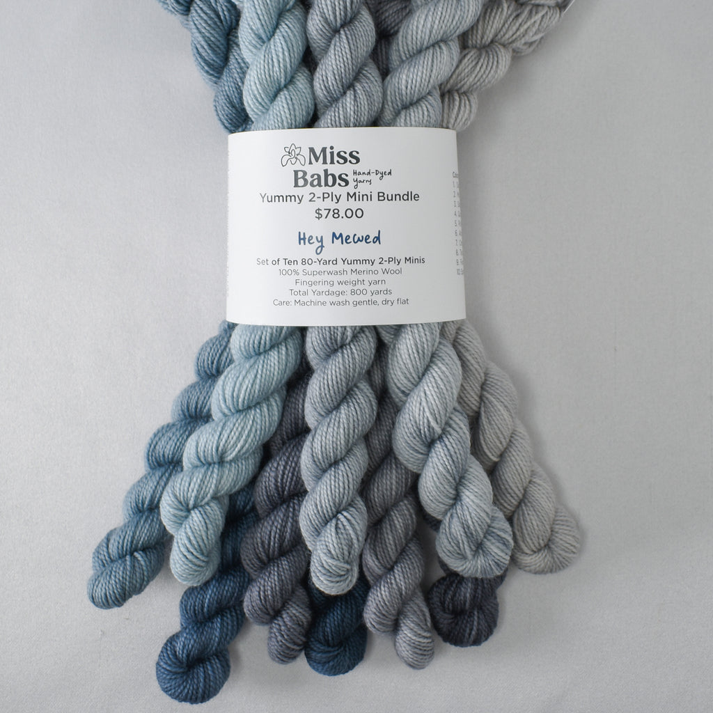 Hey Mewed - Yummy 2-Ply Mini Bundle - Babette - PRE-ORDER, will ship by Friday, July 17