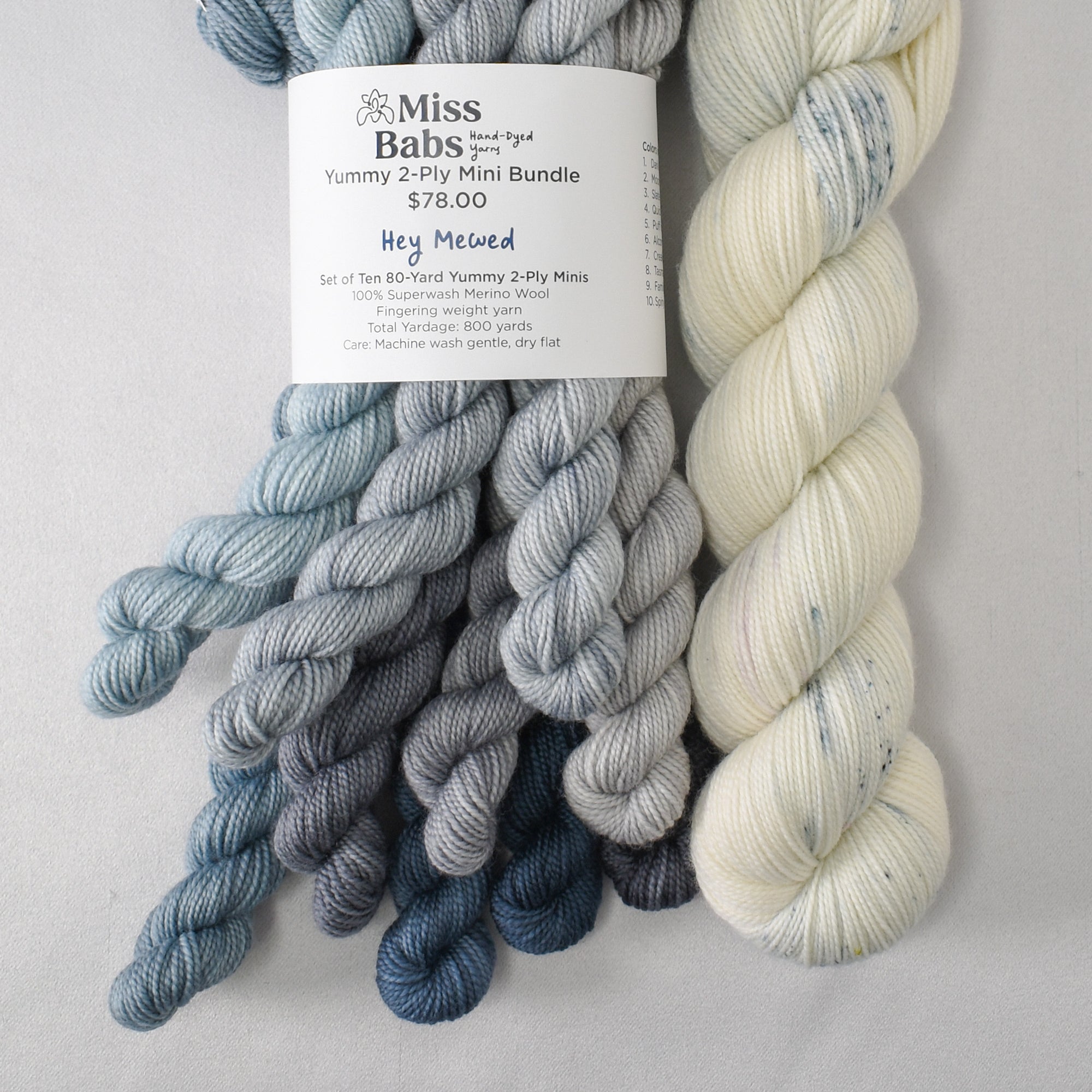 Hey Mewed with Right as Rain - Tabby Road Set - Babette - PRE-ORDER, will ship by Tuesday, July 14