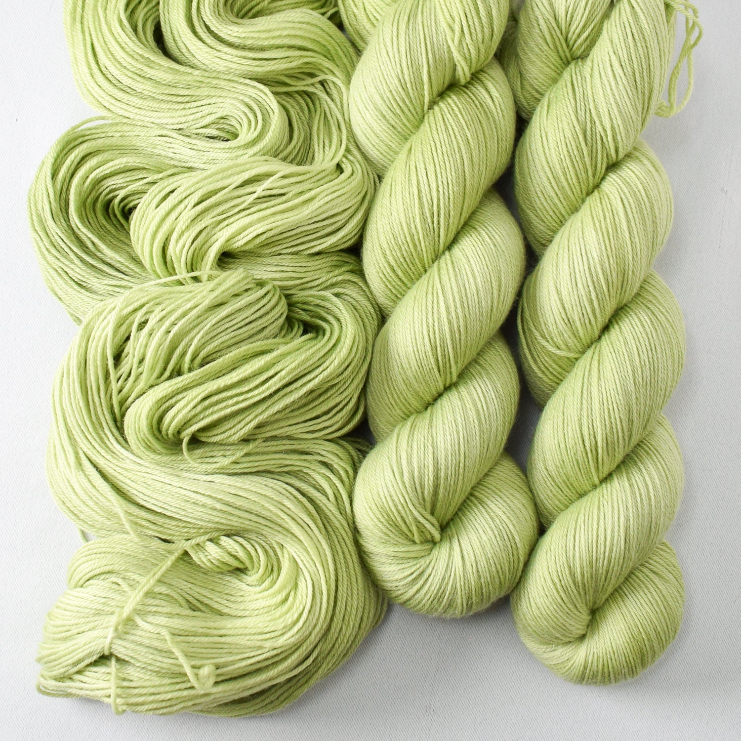 Inchworm - Miss Babs Tarte wool blend sock yarn