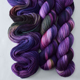 Irises - Miss Babs Yummy 2-Ply superwash Merino wool yarn