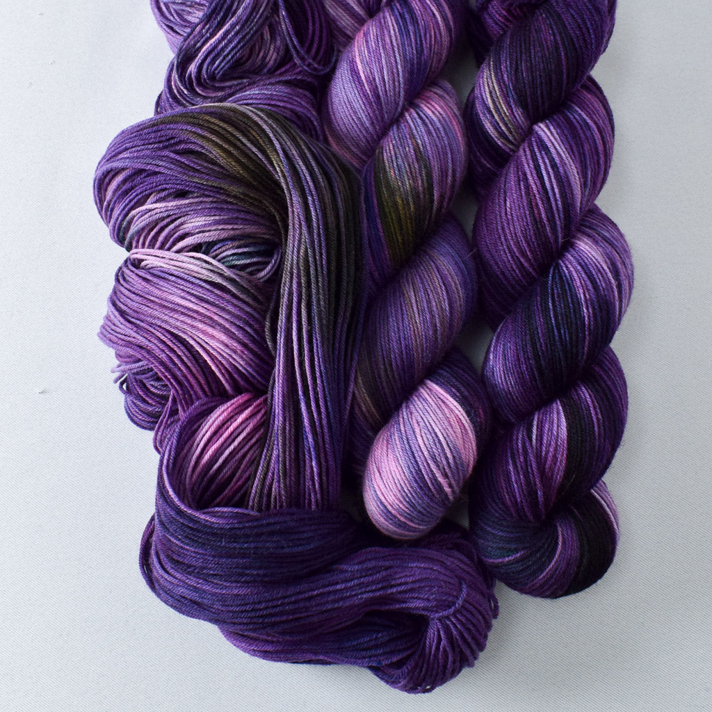 Irises - Miss Babs Putnam Merino wool and nylon sock yarn