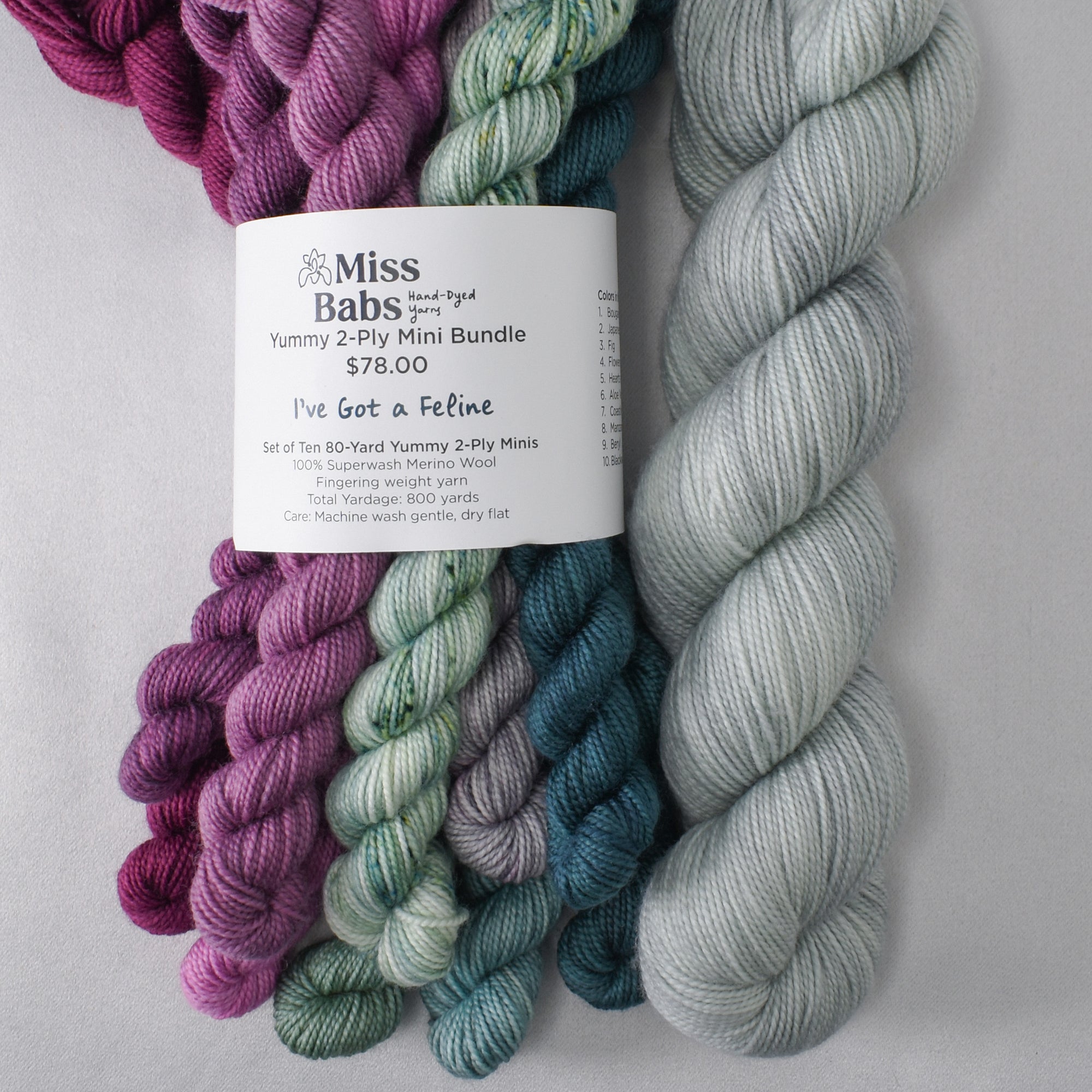 I've Got a Feline with Through the Fog - Tabby Road Set - Babette - PRE-ORDER, will ship by Tuesday, July 21