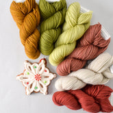 Jam Thumbprints - Miss Babs Gingerbread Cowl Set