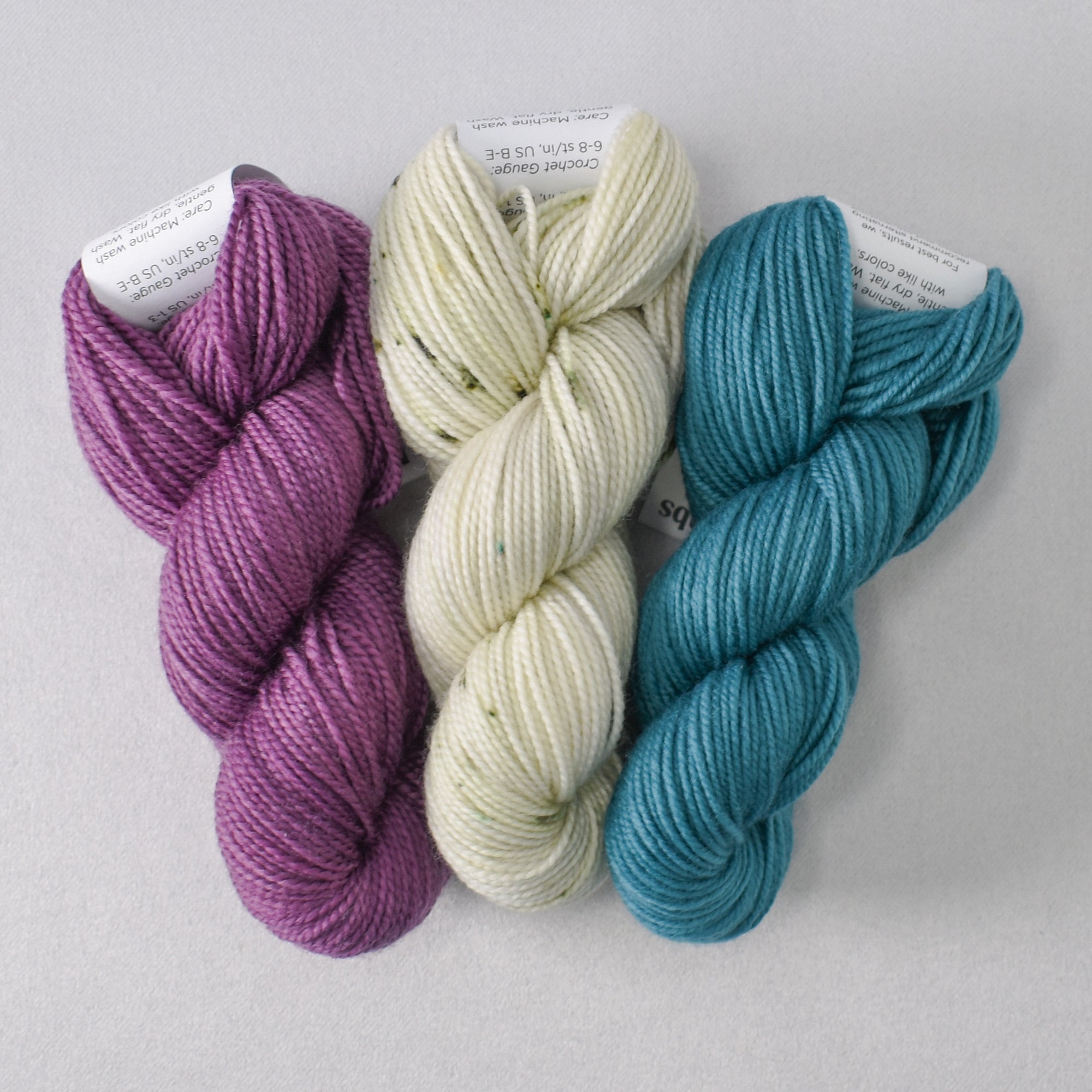 Japanese Maple, Green Eyed Monster, and Rainforest - Sweater Weather Mystery Gnome Set - Babette
