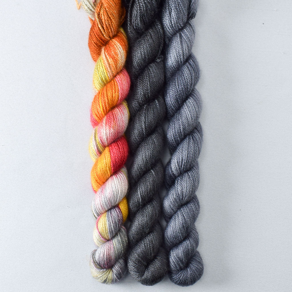 Joan of Arc, Obsidian, Pewter - Miss Babs Sojourn Trio