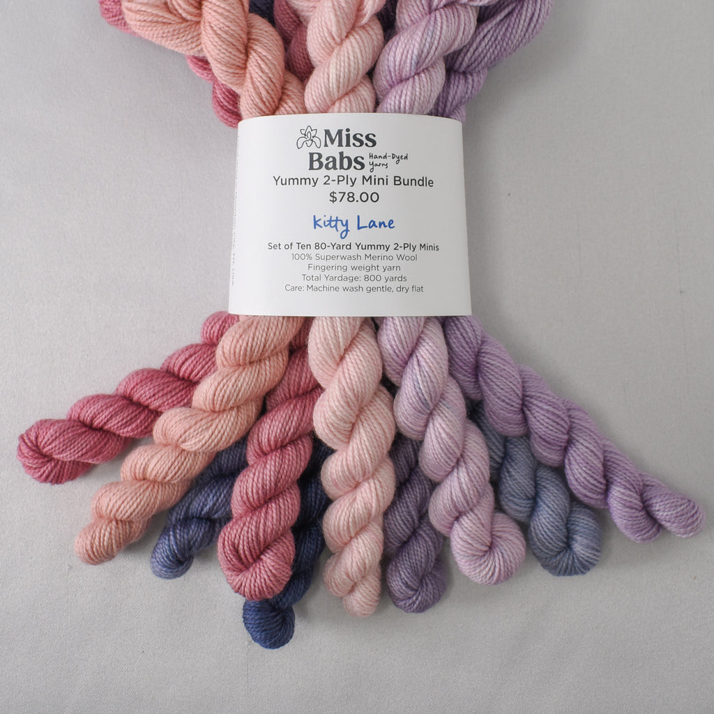 Kitty Lane - Yummy 2-Ply Mini Bundle - Babette - PRE-ORDER, will ship by Friday, July 17
