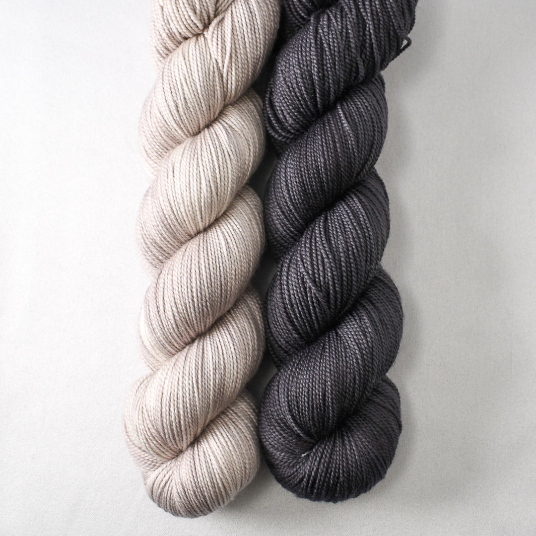 Lace Murex and Pitch - Miss Babs 2-Ply Duo