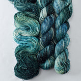 Lakeside - Miss Babs Estrellita fingering weight superwash merino and Lurex yarn