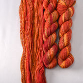 Leaf Peeping A - Miss Babs Junction Fiber Mill Making Tracks Lite yarn