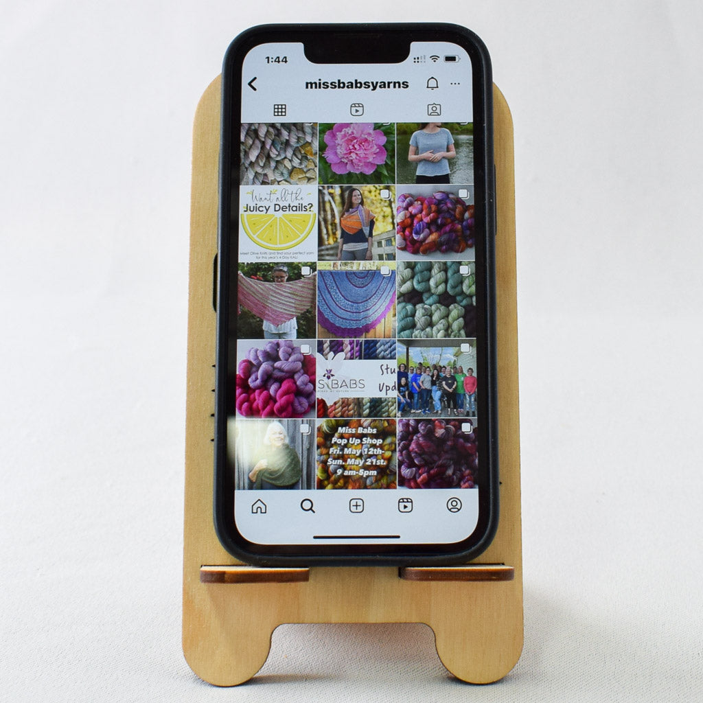 Lemonwood Plant Love Phone Stand
