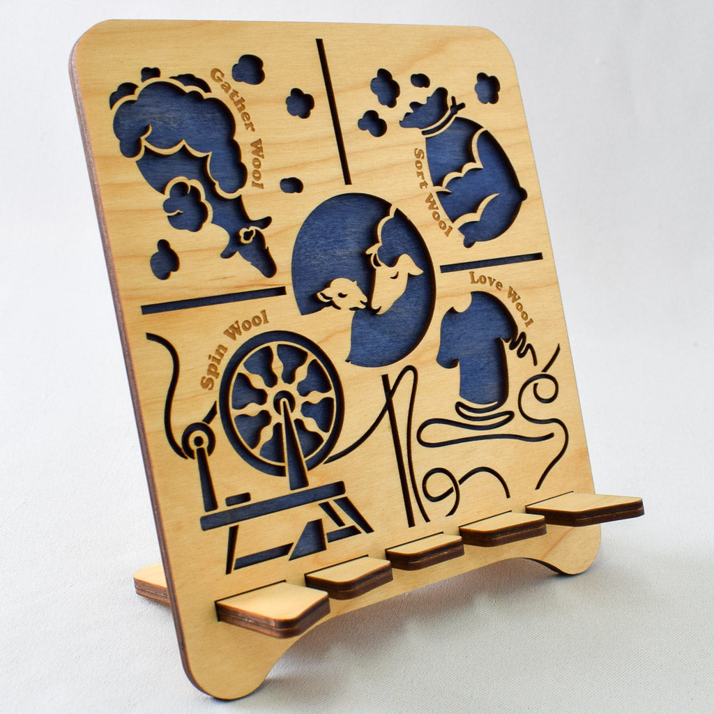 Lemonwood Wool Story Tablet Stand