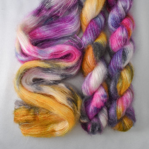 Licorice Allsorts - Miss Babs Moonglow yarn