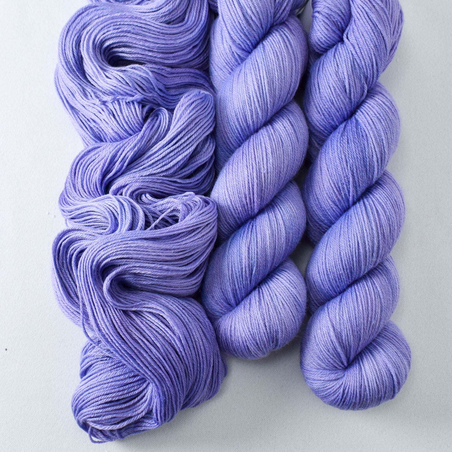 Light Clematis - Miss Babs Tarte wool blend sock yarn