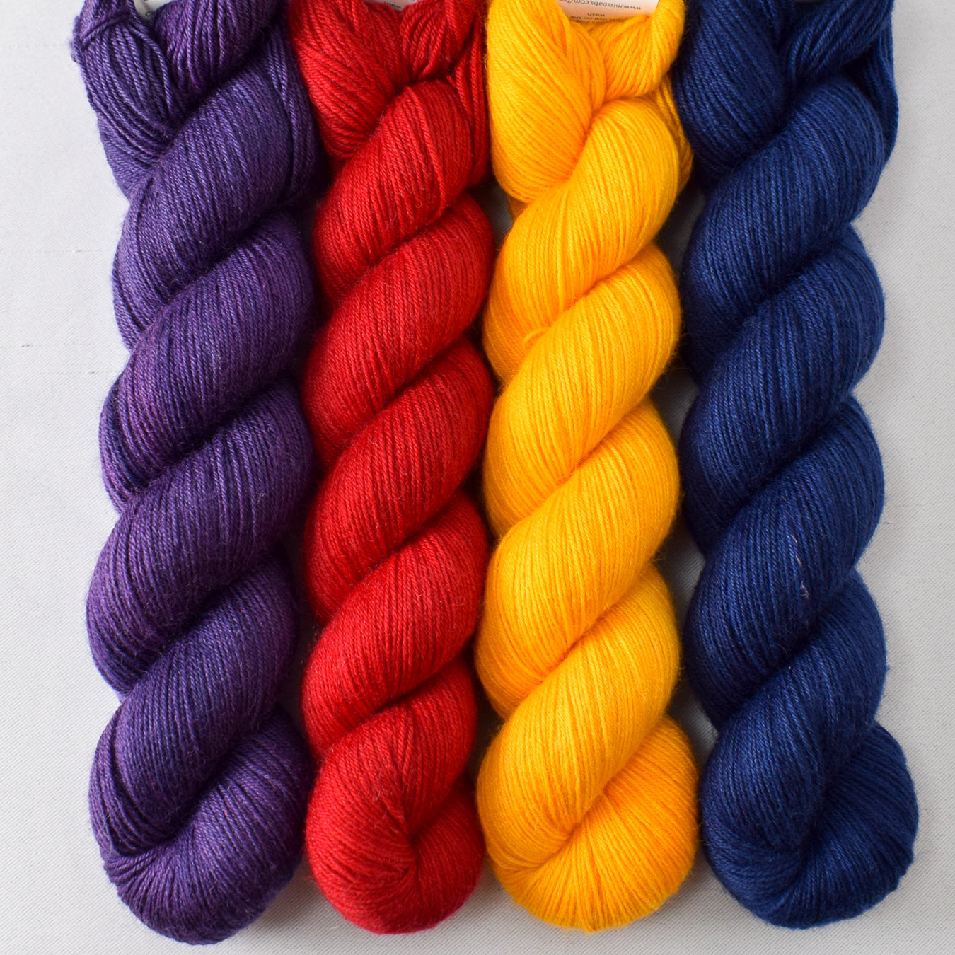 Lilacs, Scarlet Letter, Squash Blossom, and McHale's - Miss Babs Katahdin 437 Quartet
