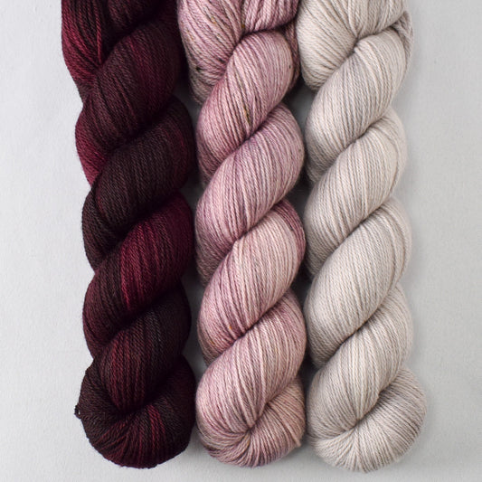Livid, First Light, and Lace Murex - Miss Babs Caroline Trio