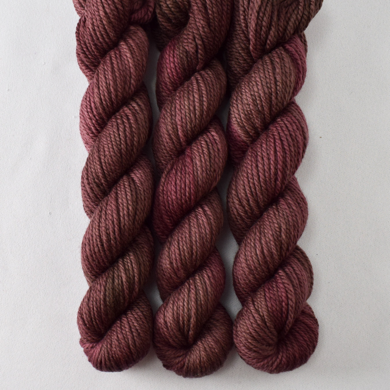 Mahogany Partial Skeins - Miss Babs K2 yarn
