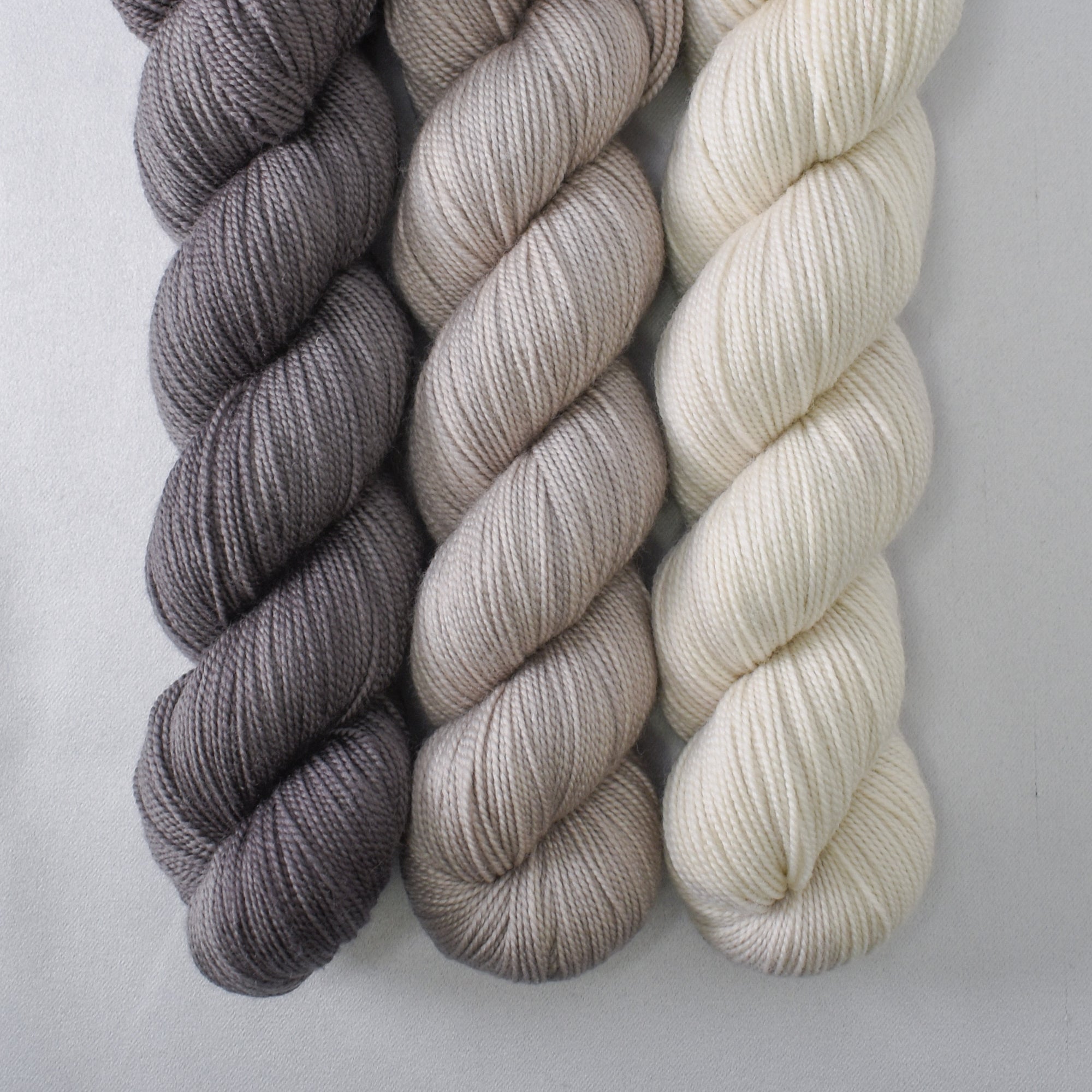 Markab, Rock Climbing, and White Peppercorn - Yummy 2-Ply Trio - Babette