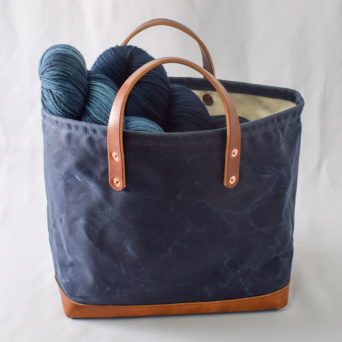 Navy Blue Bag No. 4 - The Market Bag