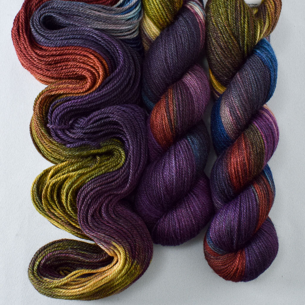 Masquerade - Miss Babs Killington wool and silk blend yarn