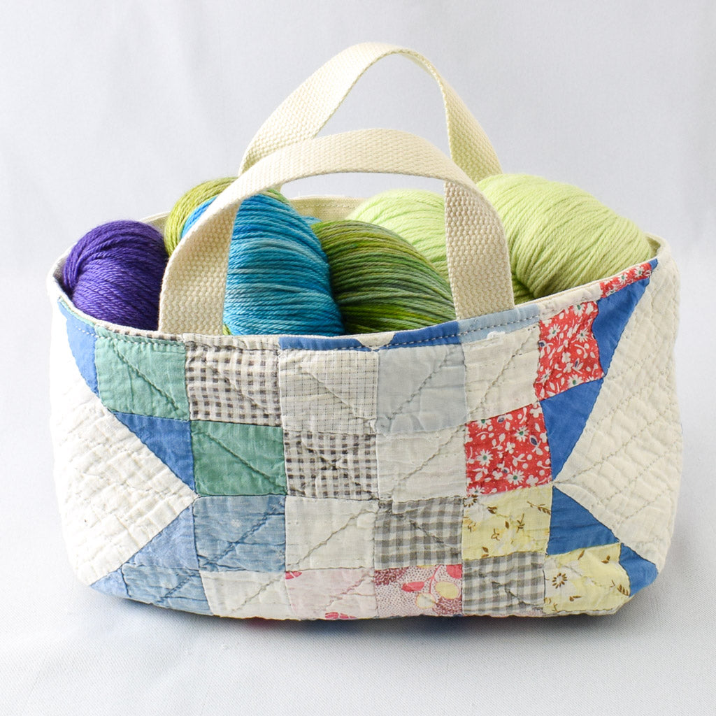 Blue And Red Dusty Road Maker Caddy - Large - MCL_DYRD_BL