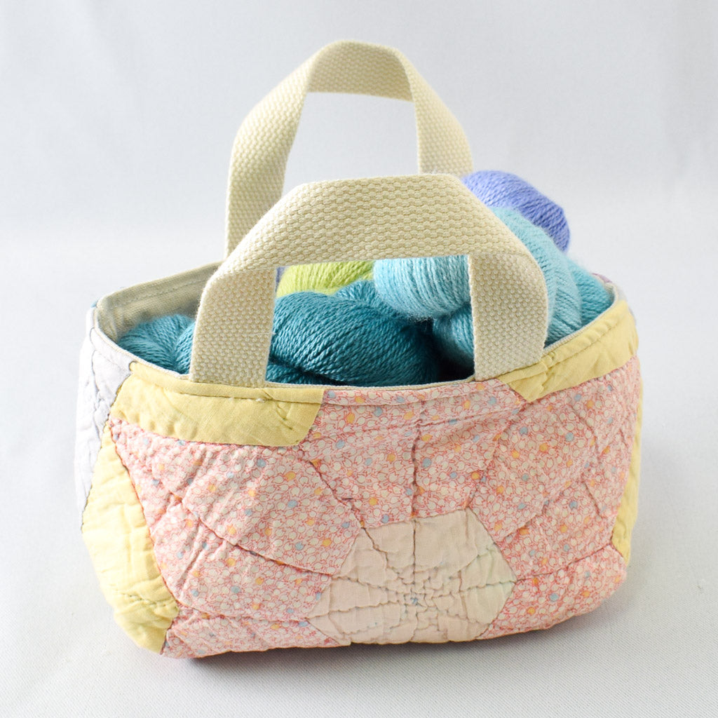Pink Calico 6 Point Star Maker Caddy - Small - MCS_6PST_PP2