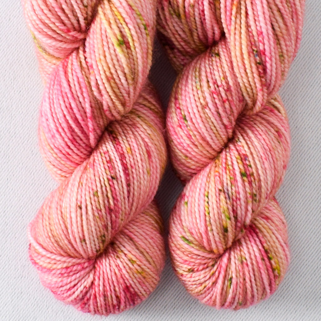 Mellow Apricot - Miss Babs Yummy 2-Ply Toes superwash Merino wool yarn