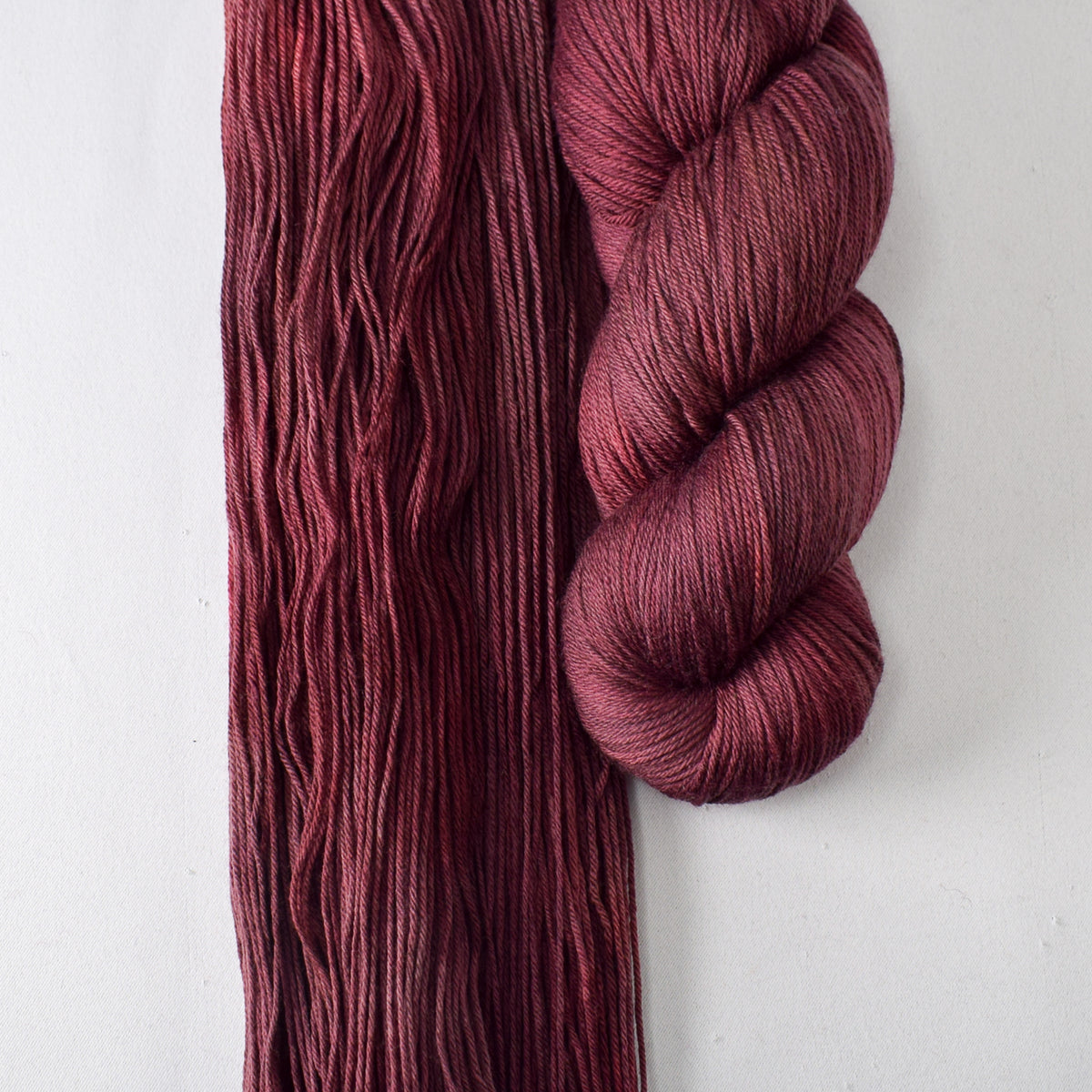 Merlot - Miss Babs Yowza superwash Merino wool yarn