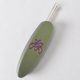 Mini Cordsmith I-Cord Maker - Sage Green with Miss Babs Iris Logo - Miss Babs Notions