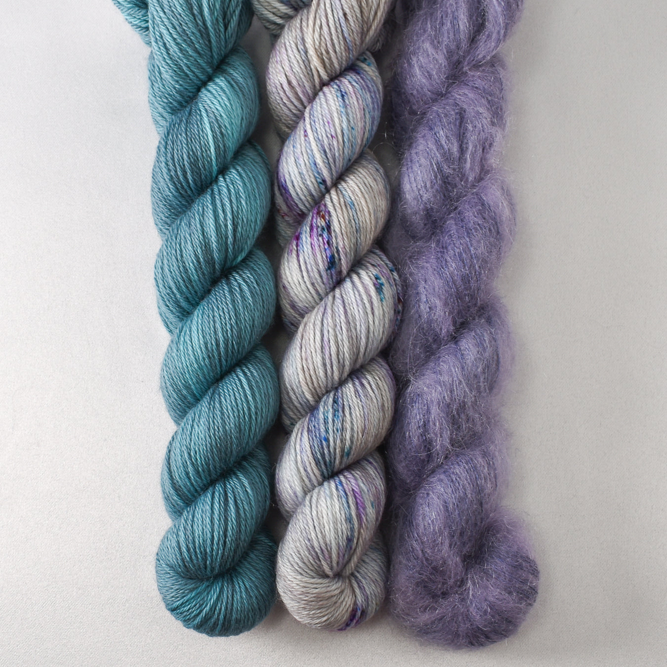 Monsoon, Mariposa, and Blue Mussel - Miss Babs Pillowy Cowl Set