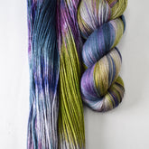 Moonlight Meadow - Miss Babs Big Silk wool and silk blend yarn
