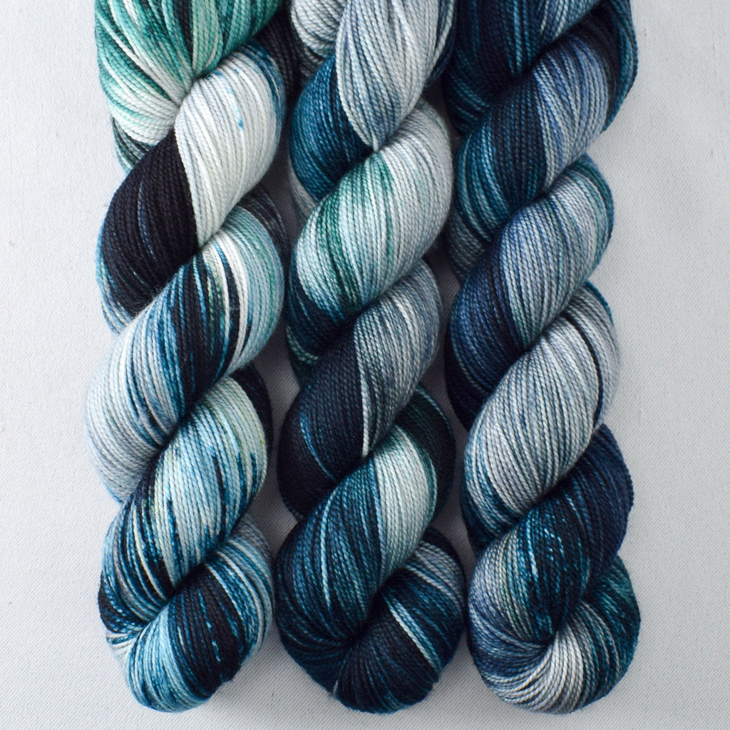 Moonlight Stroll - Miss Babs Yummy 2-Ply superwash Merino wool yarn