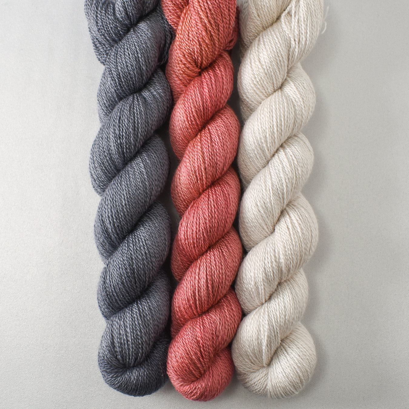 Moonscape, Dark Adobe, and White Peppercorn - Miss Babs Yet Trio