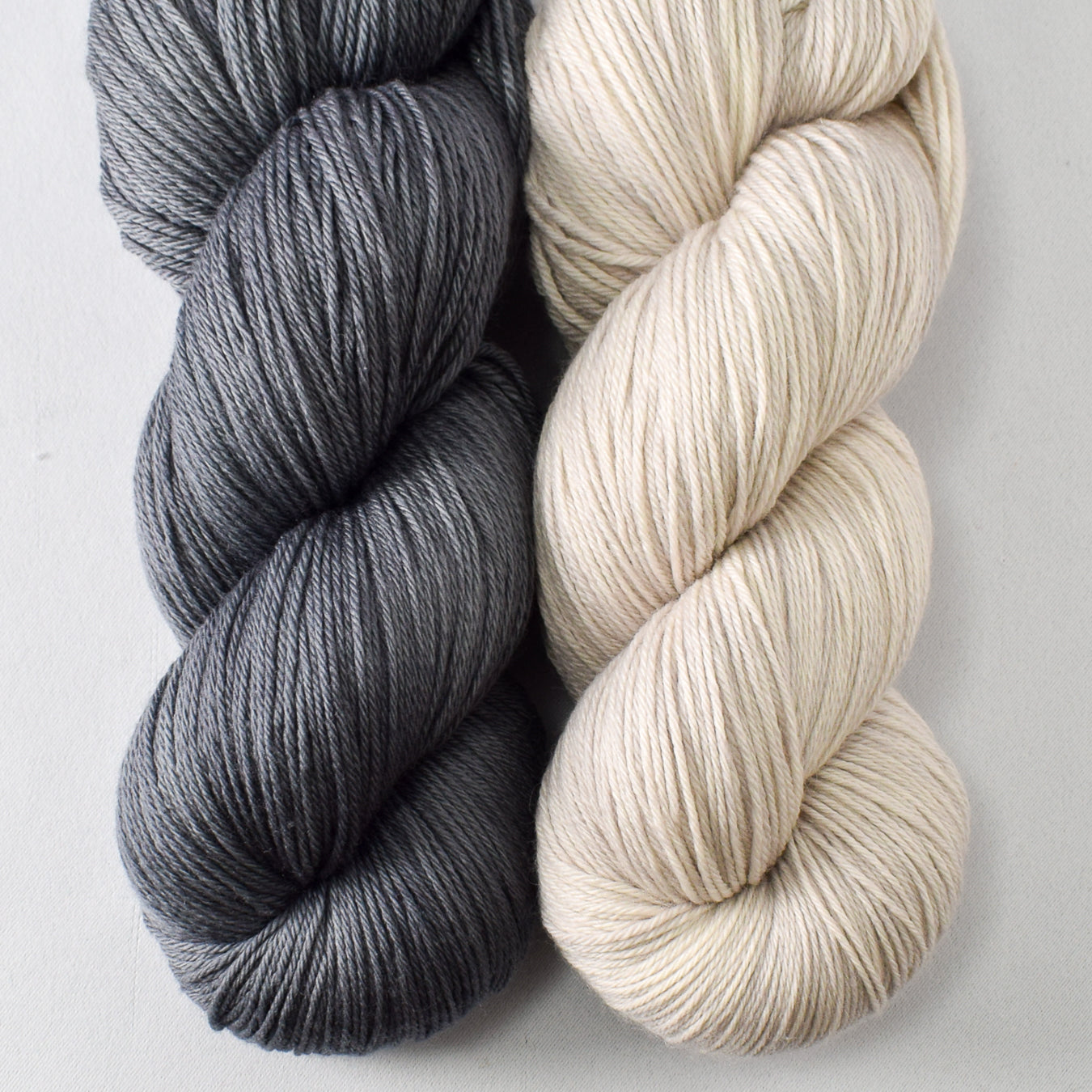 Moonscape and White Peppercorn - Miss Babs Yuletide Forest Set