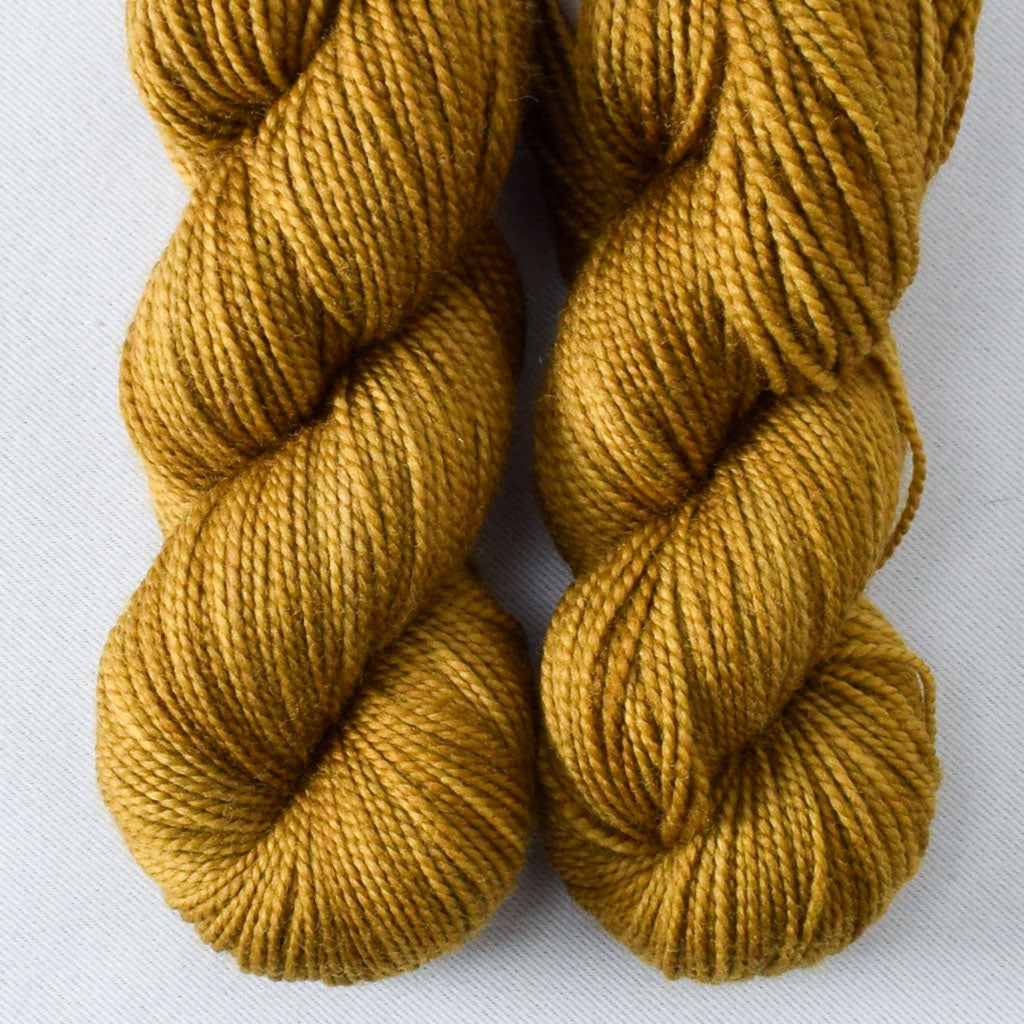 Mustard Seed - Miss Babs Yummy 2-Ply Toes superwash Merino wool yarn
