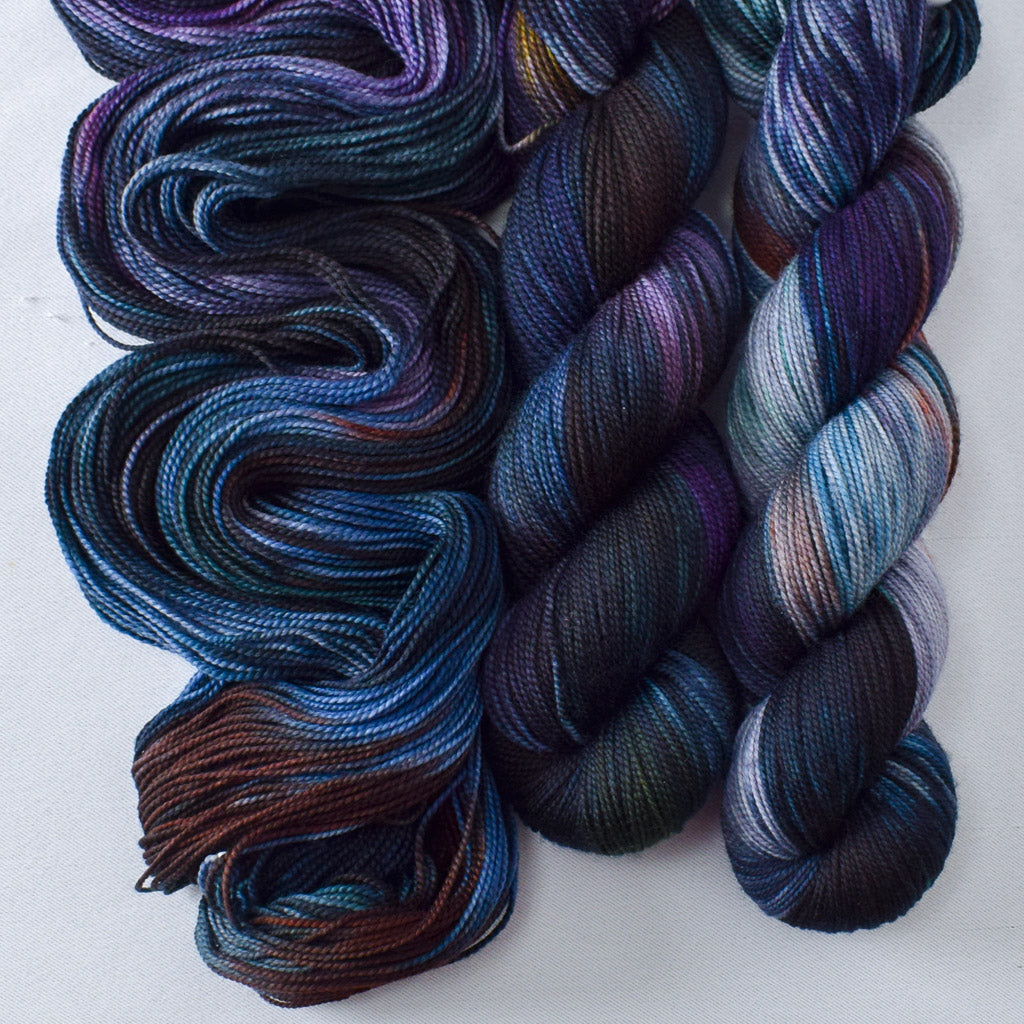 Mystery Girl - Miss Babs Yummy 2-Ply superwash Merino wool yarn