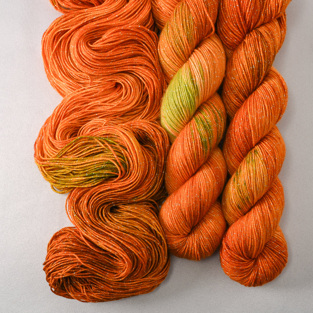 Nasturtiums - Miss Babs Estrellita yarn