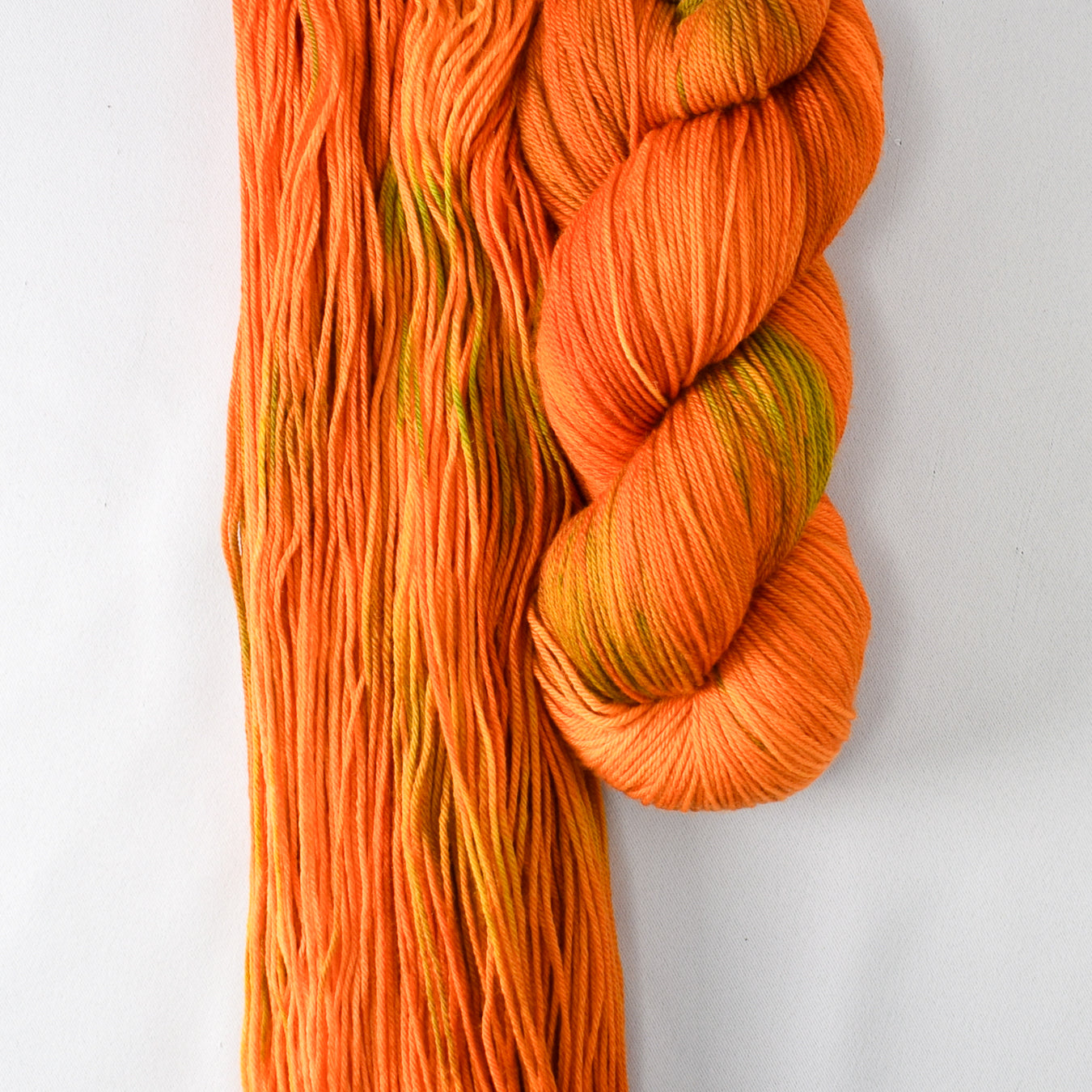 Nasturtiums - Miss Babs Yowza superwash Merino wool yarn