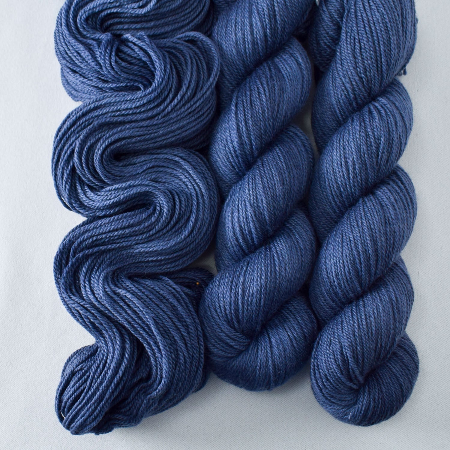 Navy - Miss Babs Killington wool and silk blend yarn