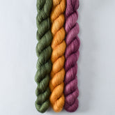 Nori, Old Gold, Plum - Miss Babs Sojourn Trio