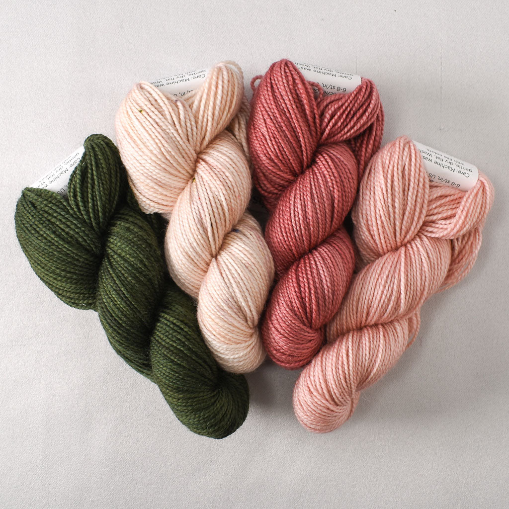 Nori, Tea Time Frenzy, Magnolia, and Taos - Miss Babs Toe Quartet