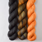 Obsidian, Fiery Cauldron, and Butterfly Weed - Miss Babs Yet Trio