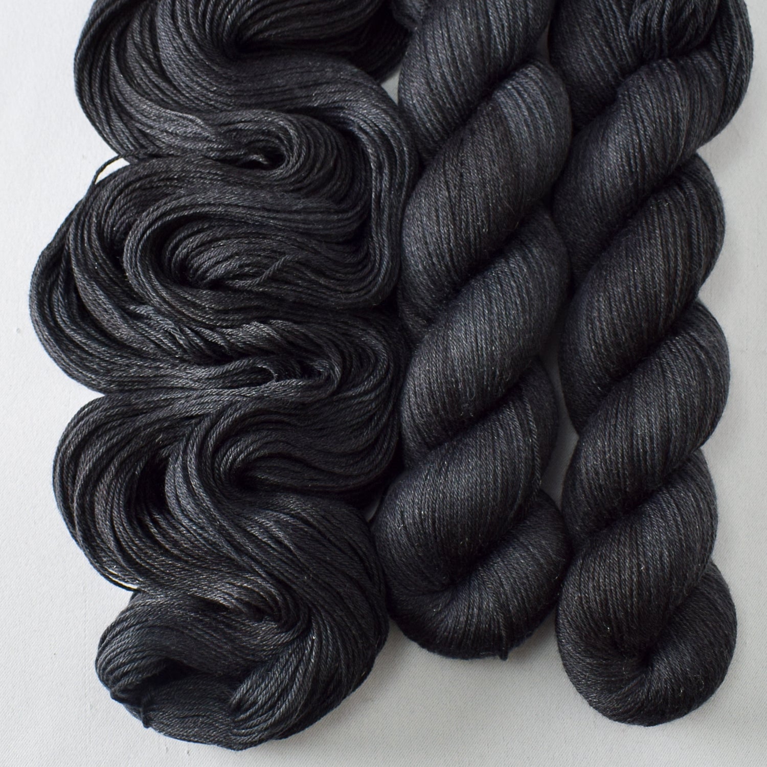 Obsidian - Miss Babs Tarte wool blend sock yarn