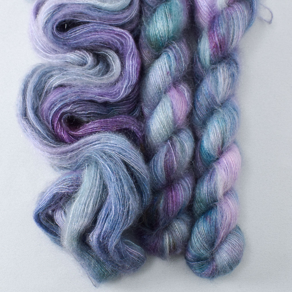 Officer of the Paw - Miss Babs Moonglow Kid Mohair and Silk yarn