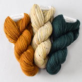 Old Gold, Gold Rush, and Blackwatch - Miss Babs Katahdin Toe Trio