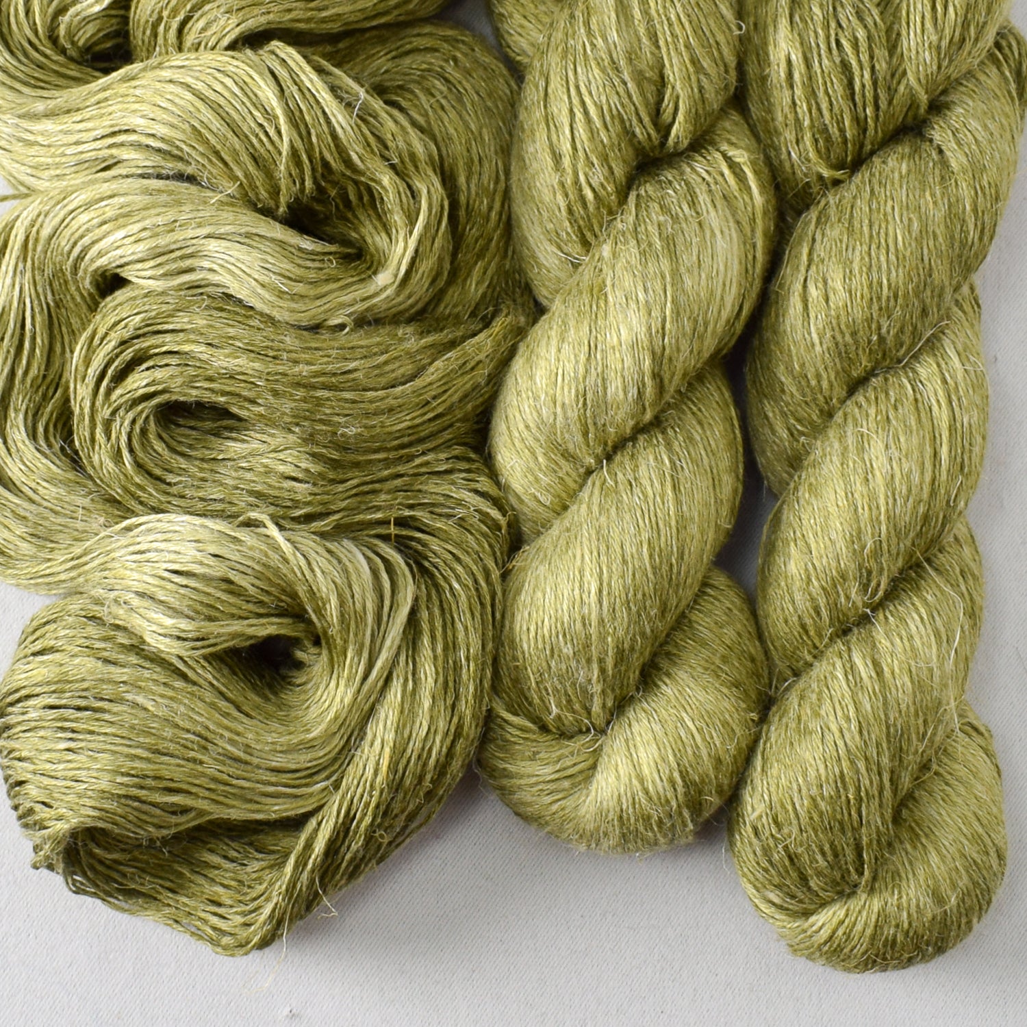 Organdy - Miss Babs Damask Silk and Linen yarn